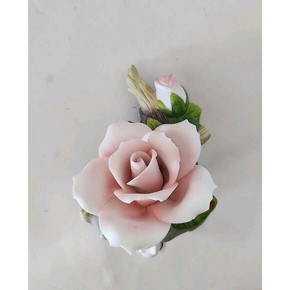 COSMOS Fine Porcelain Lighted Rose Night Light Pink - Picture 2 of 6